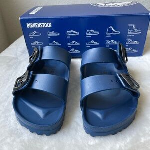 Birkenstock Blue Arizona Sandals New